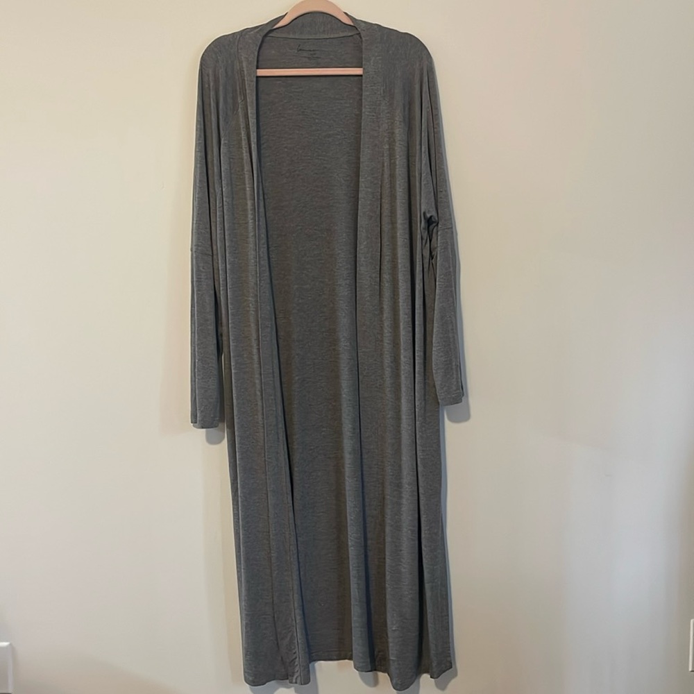 Lane Bryant Gray Duster Cardigan